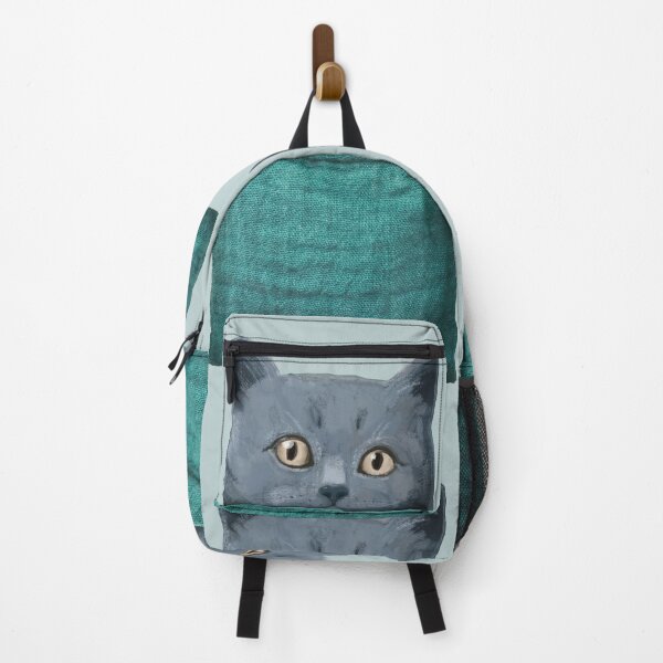 Item preview, Gray Cat in Pocket designed and sold by Supachet.