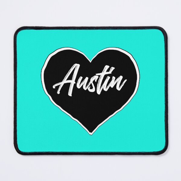 Item preview, Austin - Black Heart Edition designed and sold by CrayDogTshirts.