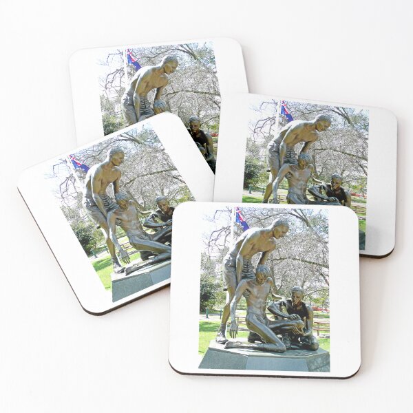 Item preview, Ernest Edward Weary Dunlop Memorial, Benalla, Vic. Australia designed and sold by CrayDogTshirts.