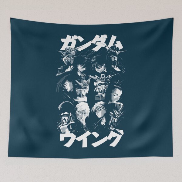 Item preview, Gundam Wing Pilots (white)   designed and sold by brightify3.