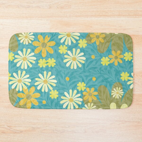 Item preview, Flower Mandalas Green Yellow designed and sold by ZandraGalaShop.