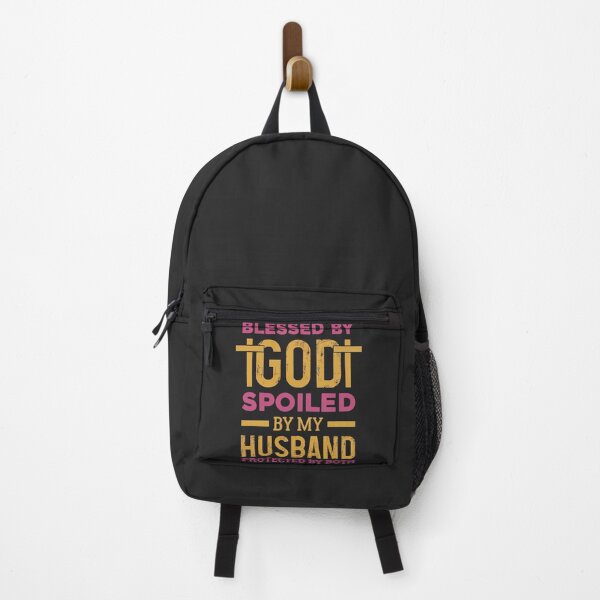 Item preview, Blessed by God Spoiled by My Husband Protected by Both Shirt, designed and sold by graphic-genie.