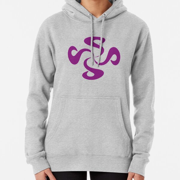 SheeArtworks Spiral Purple - Shee Vector Shape Pullover Hoodie