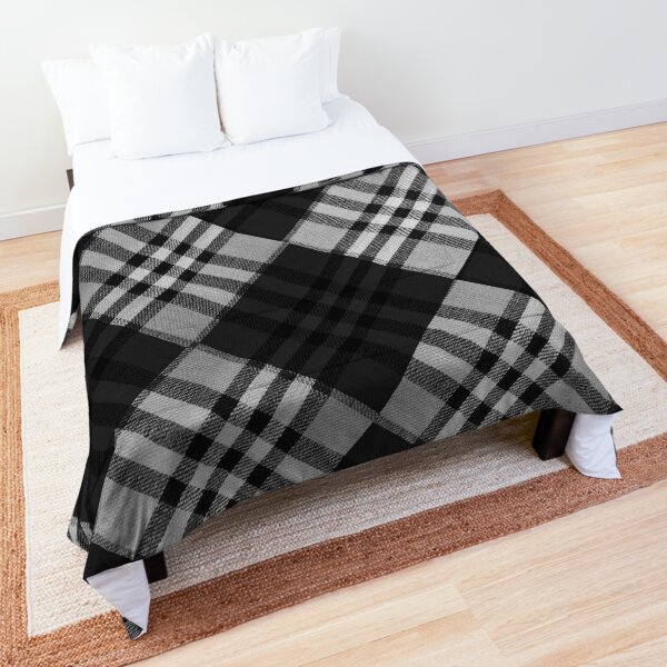 PLAID WORX™ Black & White Deluxe Version Comforter