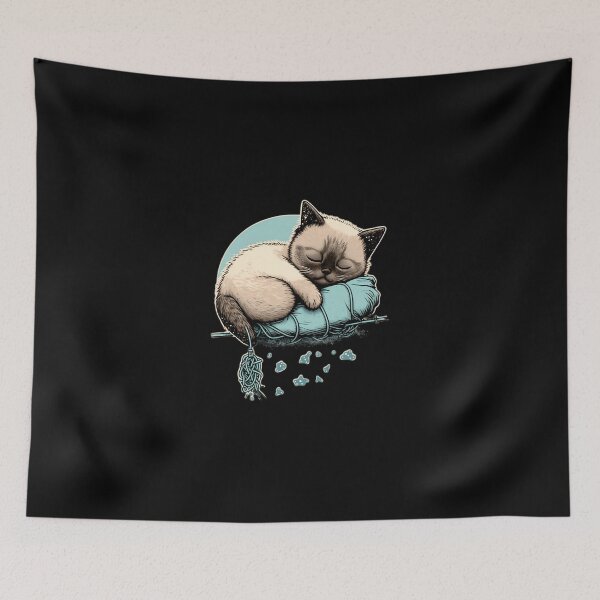 Item preview, Cute sleeping kitten designed and sold by Christolamber.