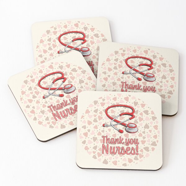 Item preview, Girls Women Nurses Valentines Day Hearts Stethoscope designed and sold by gifts-ideas.
