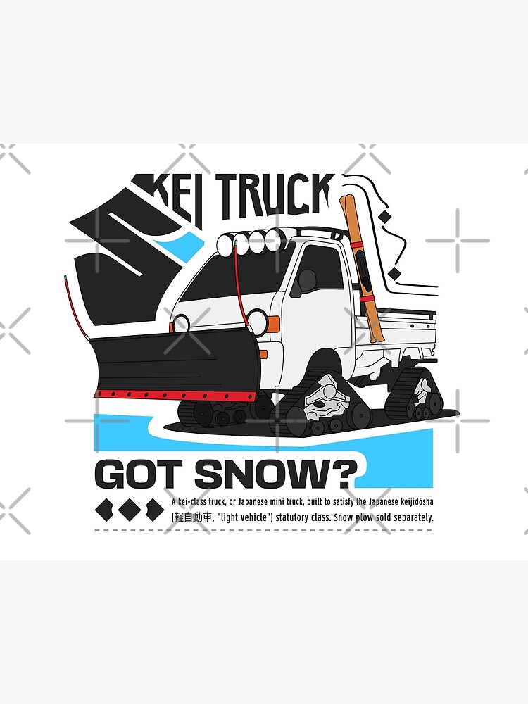 Suzuki Kei Truck (Snow Plow Mod + Ski) 1999