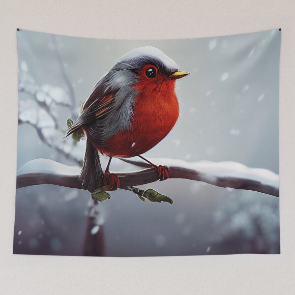 Item preview, Winter Robin designed and sold by StudioAI.