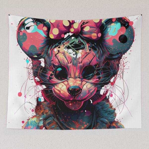 Item preview, leopard minnie mouse designed and sold by colorexz.