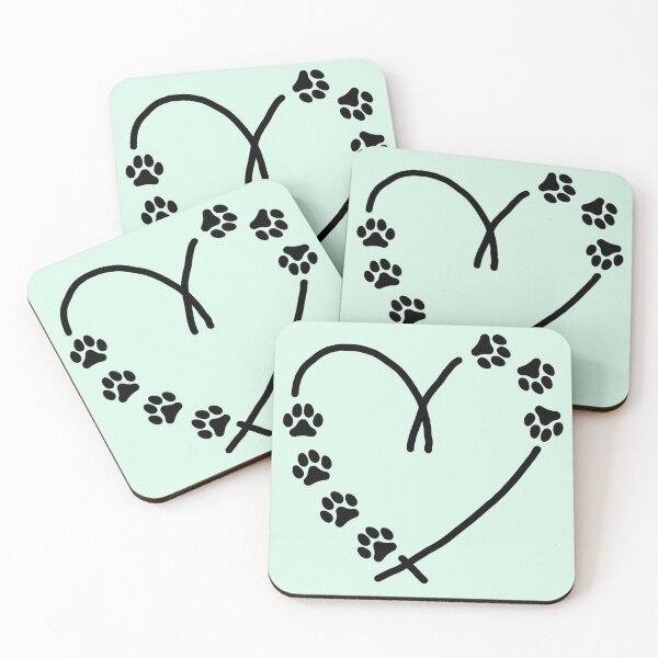 Item preview, Paw Print Heart designed and sold by Azriel Wiorek.