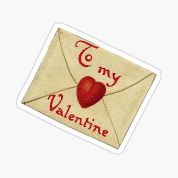 Artikel-Vorschau von Vintage Liebeskarte zum Valentinstag, designt und verkauft von Pixiedrop.
