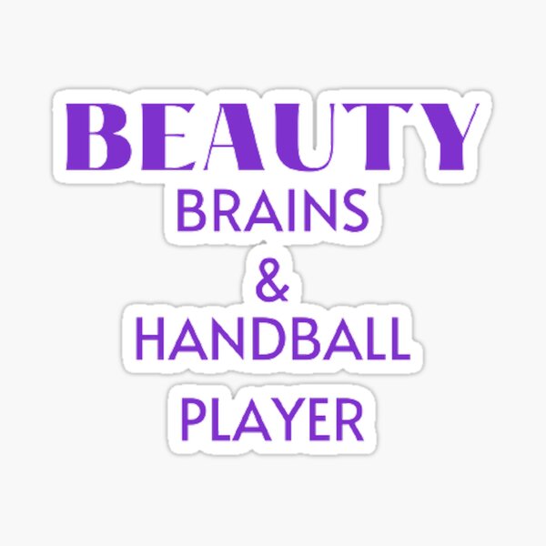 Item preview, Beauty Brains and Handball Player designed and sold by Hammy97.