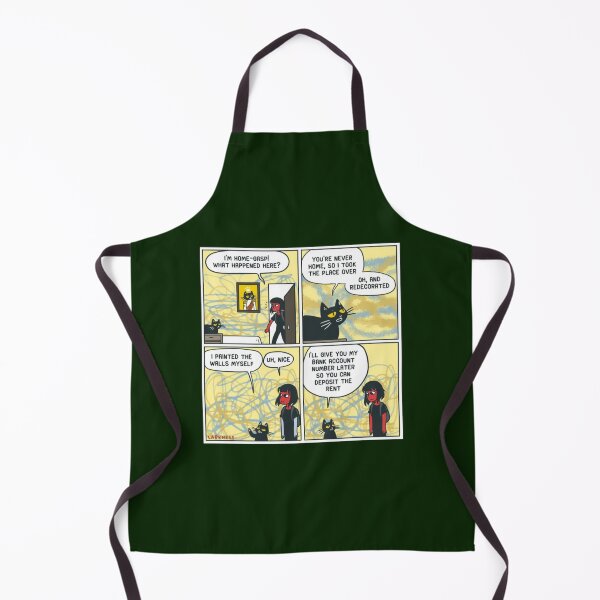 Item preview, Realistic Funny Conversation Between Girl And Her Pet Cat   designed and sold by AaronChristia.