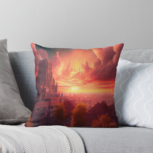 Item preview, Sunset Temple designed and sold by OccultDreams.