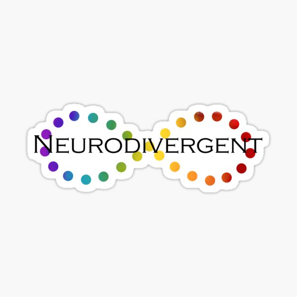 Item preview, Neurodivergent designed and sold by ASilentDesign.