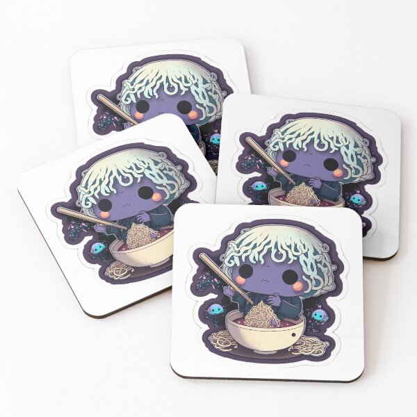 Item preview, azathoth baby eating ramen designed and sold by Pantoja9205.
