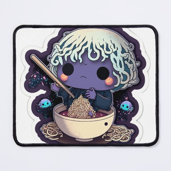 Item preview, azathoth baby eating ramen designed and sold by Pantoja9205.