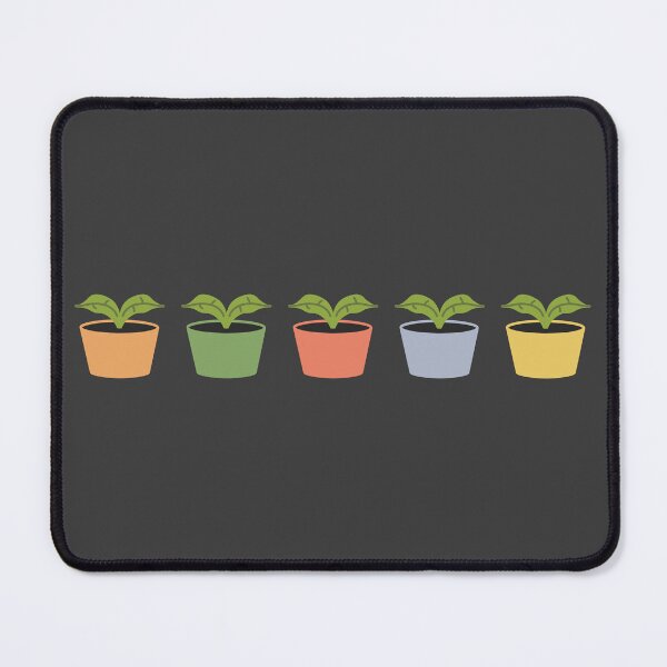 Item preview, Five middle objects flowerpot pattern 2 designed and sold by LemonCreamyyyy.