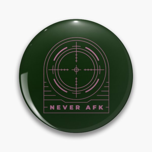 Item preview, NEVER AFK   designed and sold by AaronChristia.