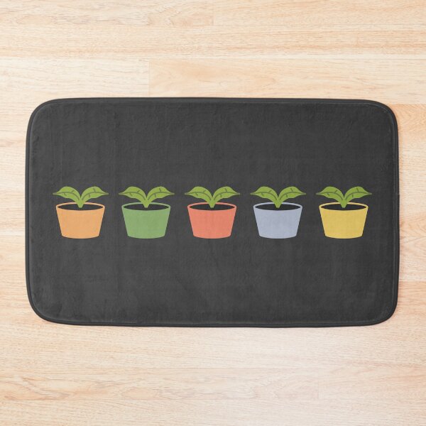Item preview, Five middle objects flowerpot pattern 2 designed and sold by LemonCreamyyyy.