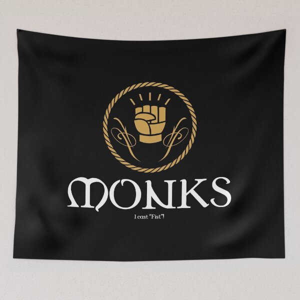 Item preview, Monks Monk Tabletop RPG Addict designed and sold by pixeptional.