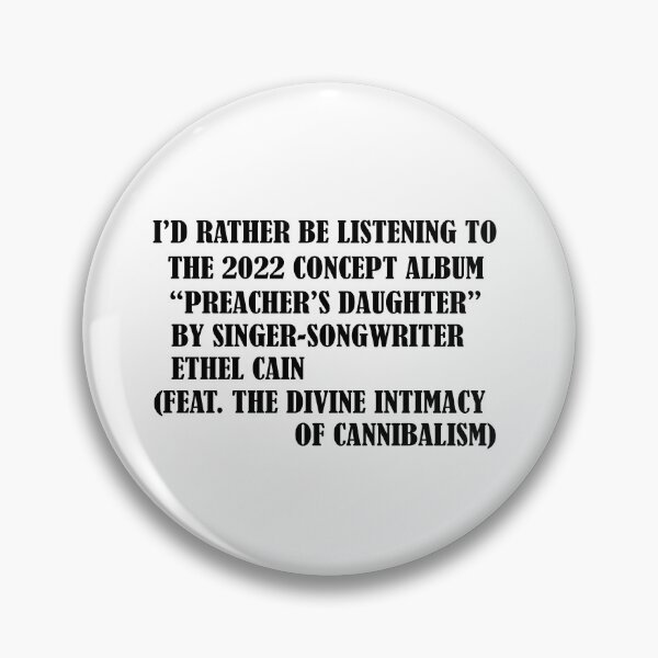 Item preview, i'd rather be listening to the 2022 concept album "preacher's daughter" designed and sold by coolguy420.
