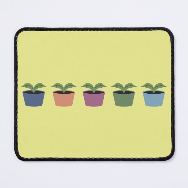 Item preview, Five middle objects flowerpot pattern 6 designed and sold by LemonCreamyyyy.