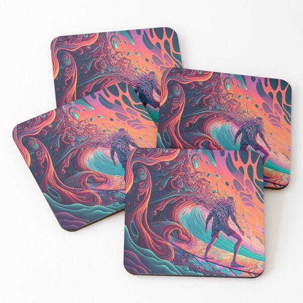 Item preview, Psychedelic Cutback designed and sold by OccultDreams.