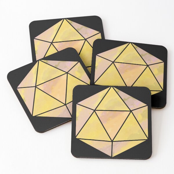 Item preview, Peachy Icosahedron designed and sold by Enchantress Designs.