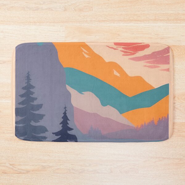 Item preview, Minimalist Matte Mountain Painting Prints: The Perfect Way to Enhance Your Space designed and sold by supeart.