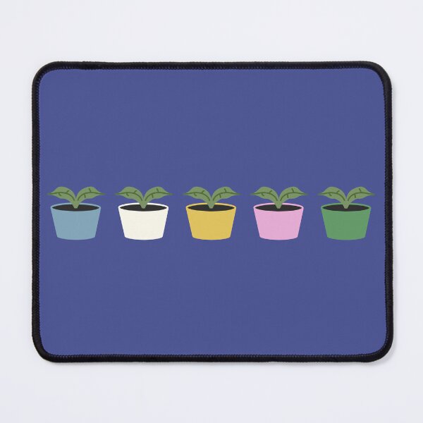 Item preview, Five middle objects flowerpot pattern 9 designed and sold by LemonCreamyyyy.
