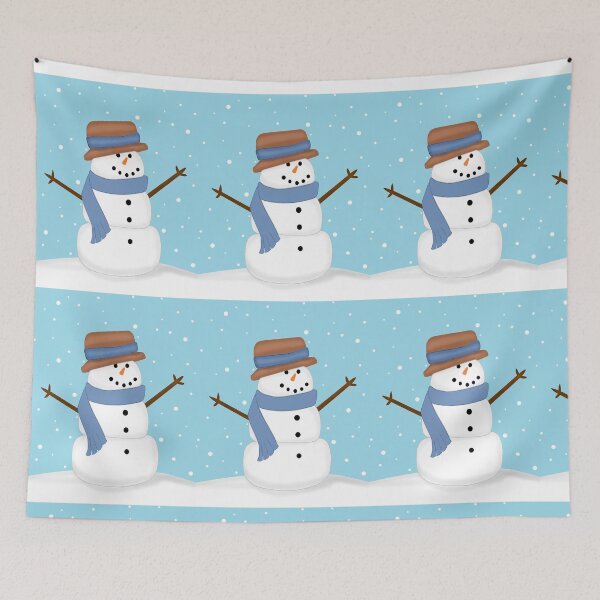 Item preview, Cute Snowman Winter Wonderland designed and sold by BeachBumFamily.