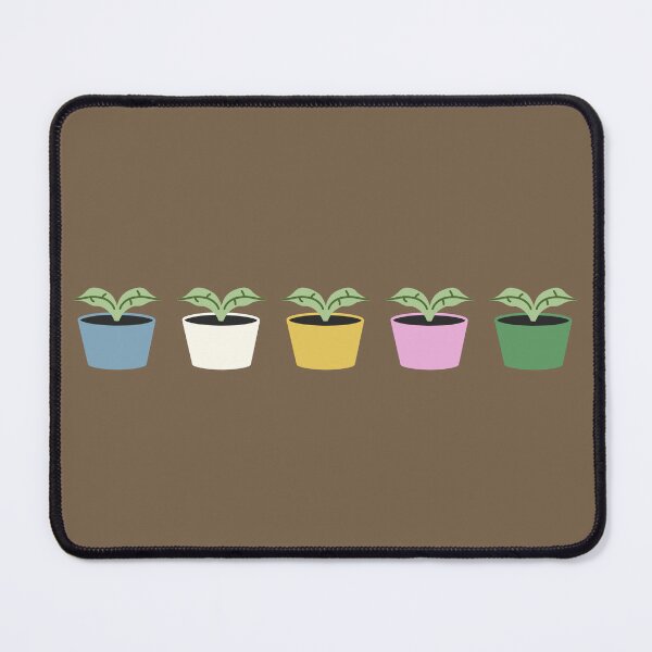 Item preview, Five middle objects flowerpot pattern 10 designed and sold by LemonCreamyyyy.