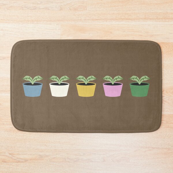 Item preview, Five middle objects flowerpot pattern 10 designed and sold by LemonCreamyyyy.