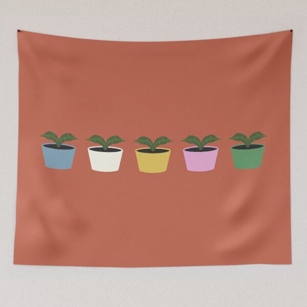 Artikelvorschau, Five middle objects flowerpot pattern 11 entworfen und verkauft von LemonCreamyyyy.