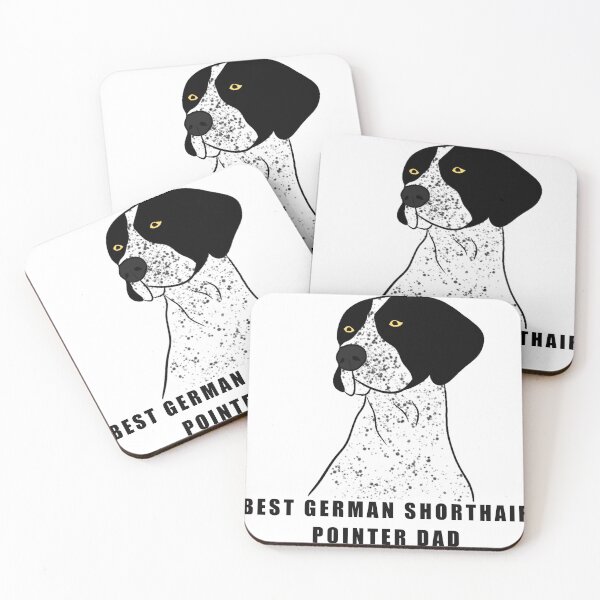 Item preview, Best German shorthair pointer Dad Black Roan white face blaze designed and sold by Horsequeenozie.