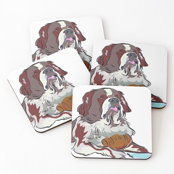 Item preview, Drooling Saint Bernard Dog designed and sold by kristalcurt.