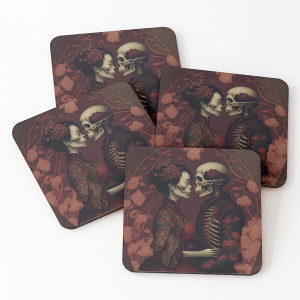 Item preview, Valentine's Day of the Dead: A Skeleton and Death-Themed Macabre Romance designed and sold by RafaelVanti.