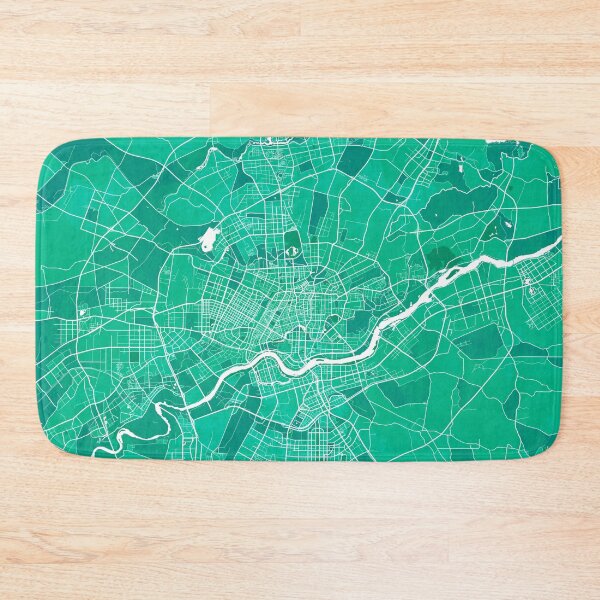Item preview, Shenyang City Map of Liaoning, China - Watercolor designed and sold by deMAP.