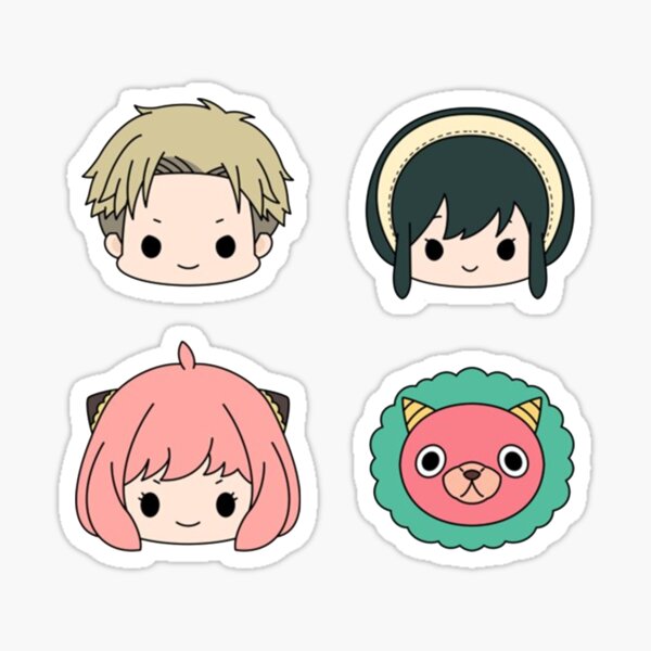 "Spy x Family" Sticker for Sale by Sonicip Redbubble