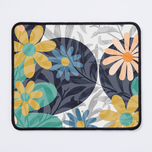 Item preview, Flower Mandala Green Yellow designed and sold by ZandraGalaShop.