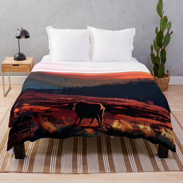 Item preview, Add a Touch of Beauty and Tranquility to Your Life with Our Gorgeous Minimalist Landscape Mountain Valley Prints designed and sold by supeart.