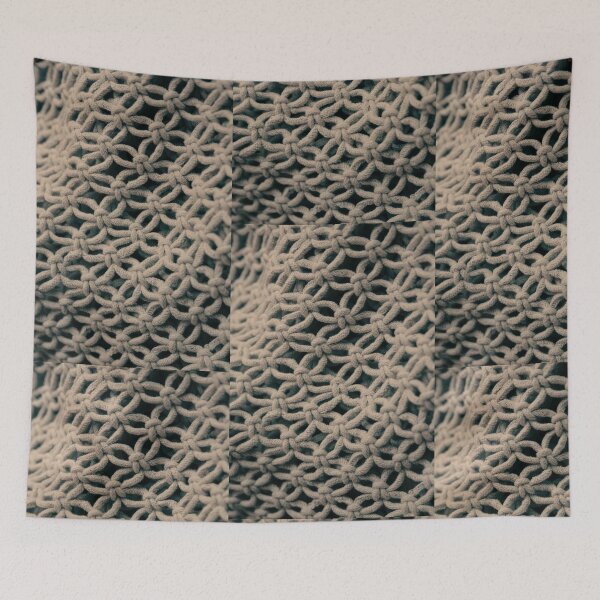 Item preview, Nylon Knitted Design Flower In Touch  designed and sold by Harshly.