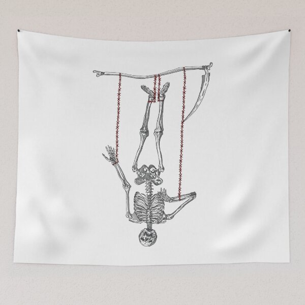 Item preview, Hung Skeleton by a Scythe designed and sold by Tokyowitchghost.