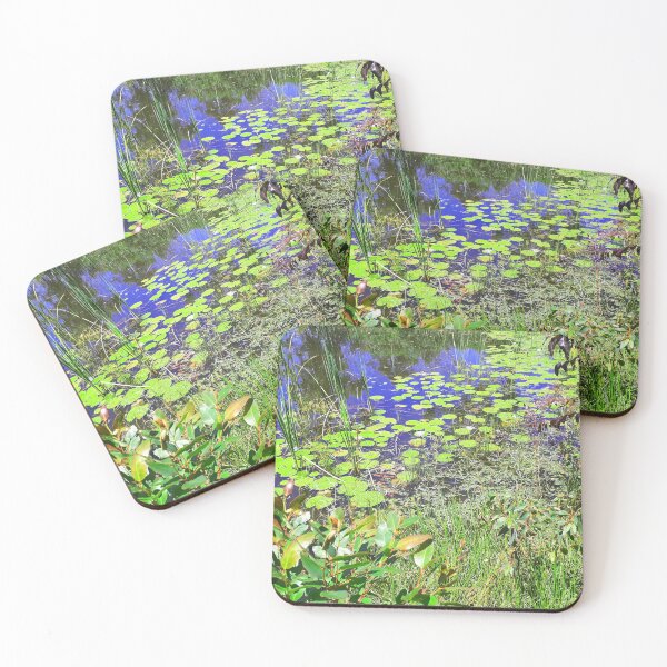 Item preview, Green Shades Sunny Pond Happy Green Botanical Vibes 2 of 4 designed and sold by Beachy.