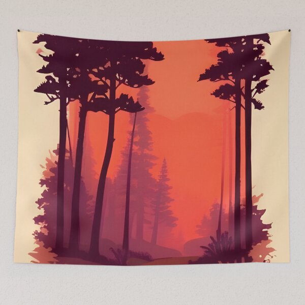 Item preview, Add a Touch of Beauty and Tranquility to Your Space with Our Wide Range of Gorgeous Minimalist Tree Art Wallpapers designed and sold by supeart.