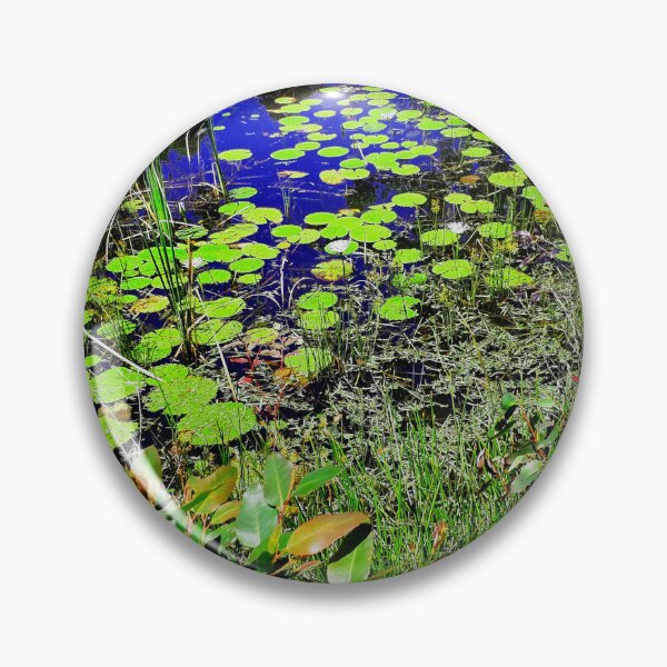 Item preview, Green Shades Sunny Pond Happy Green Botanical Vibes 3 of 4 designed and sold by Beachy.