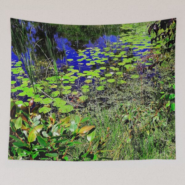 Item preview, Green Shades Sunny Pond Happy Green Botanical Vibes 3 of 4 designed and sold by Beachy.