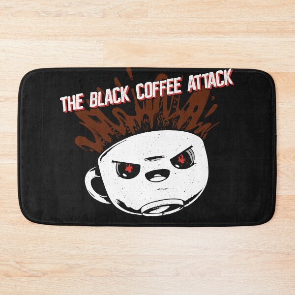Item preview, Coffee Black Attack - Funny Cafe designed and sold by ChrisFeil.