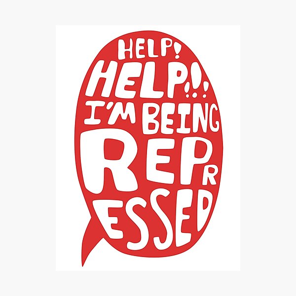 Help Help Photographic Print